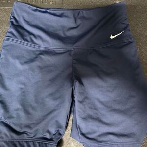 Nike Women's Navy and Blue Shorts